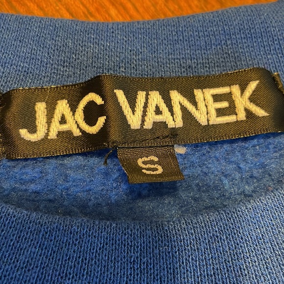 JAC VANEK-IF YOU CAN READ THIS: MAKE ME A SANDWICH sweatshirt amazing condition - Picture 5 of 5